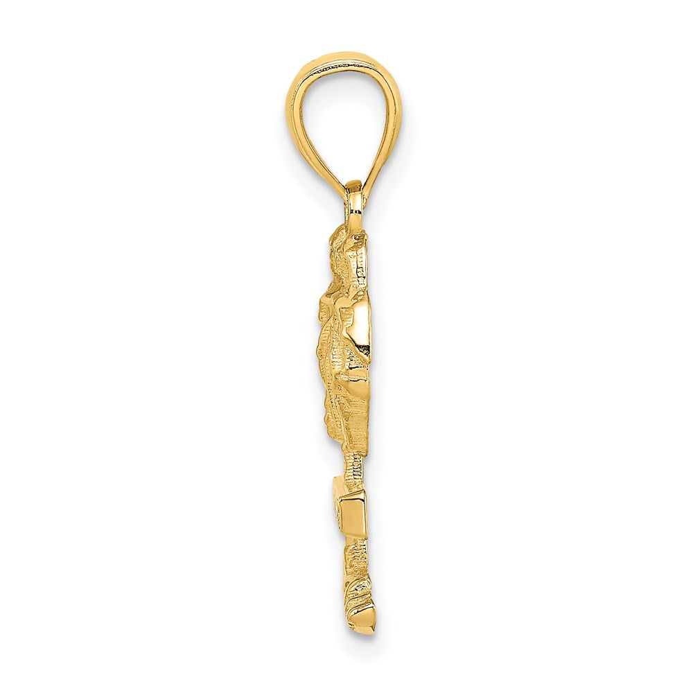 14k Yellow Gold KEY WEST Palm Tee Charm
