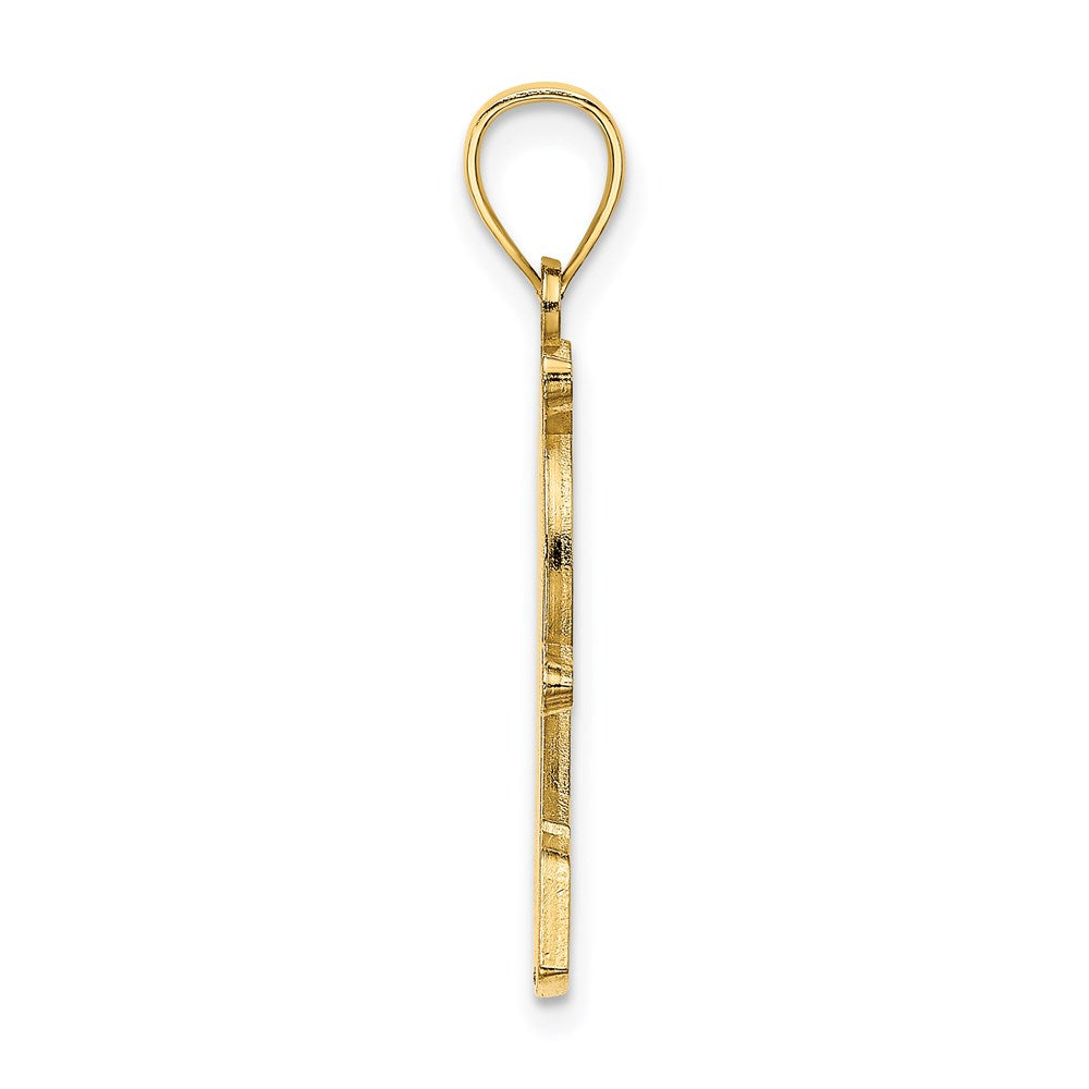 14k Yellow Gold SAN DIEGO w/Surfer Charm