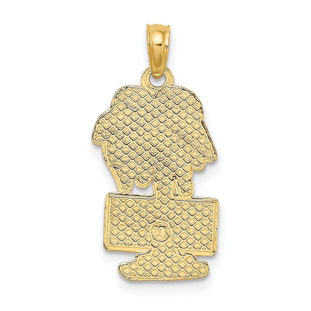 14k Yellow Gold PAWLEYS ISLAND CHARLESTON  Palm Tree Charm