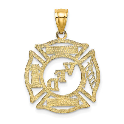 14k Yellow Gold VFD DWIGHT MEMBER In Shield Charm