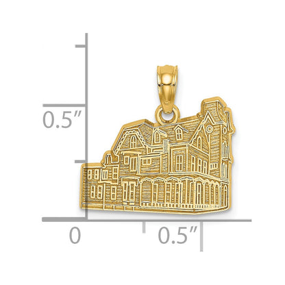 14k Yellow Gold The ABBY - CAPE MAY NJ Charm