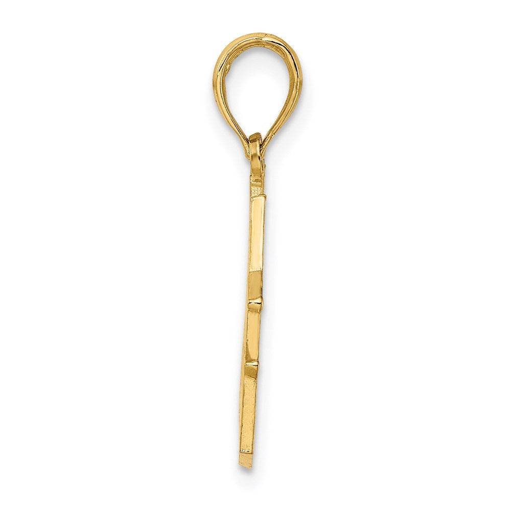 14k Yellow Gold The VICTORIAN ROSE - CAPE MAY NJ Charm