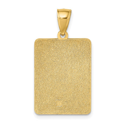 14k Yellow Gold Mile Marker 0 / KEY WEST Charm