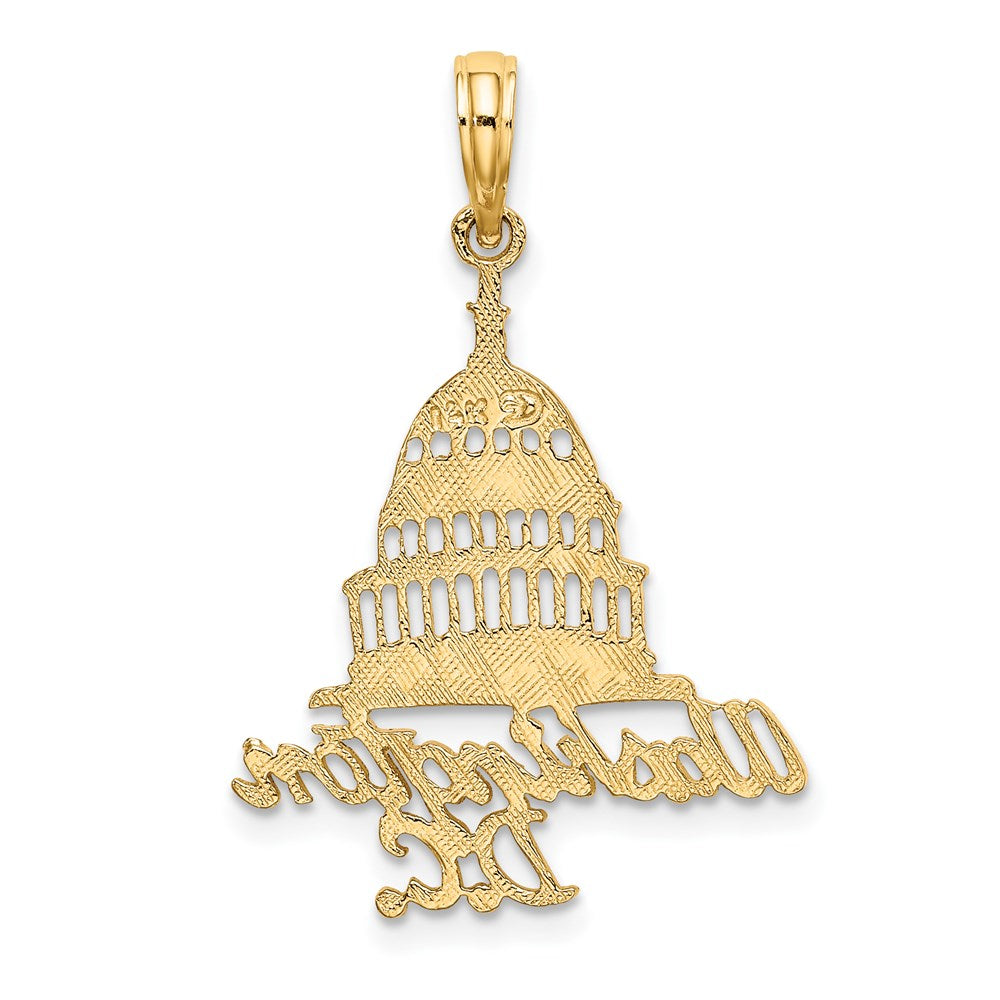 14k Yellow Gold WASHINGTON D.C. Capital Building Charm