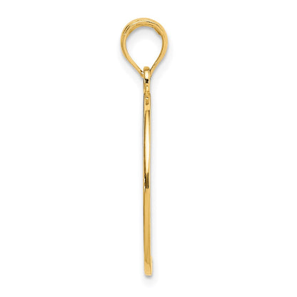 14k Yellow u0026 Rhodium Gold w/Rhodium YOU ARE MY SUNSHINE Cut-out Sun Charm