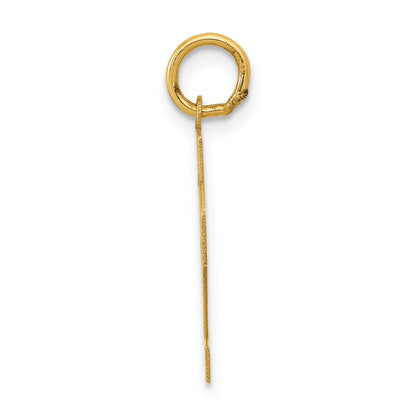 14k Yellow Gold Small Polished Number 32 Charm