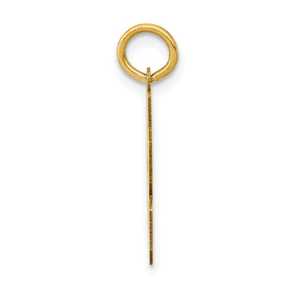 14k Yellow Gold Small Polished Number 63 Charm