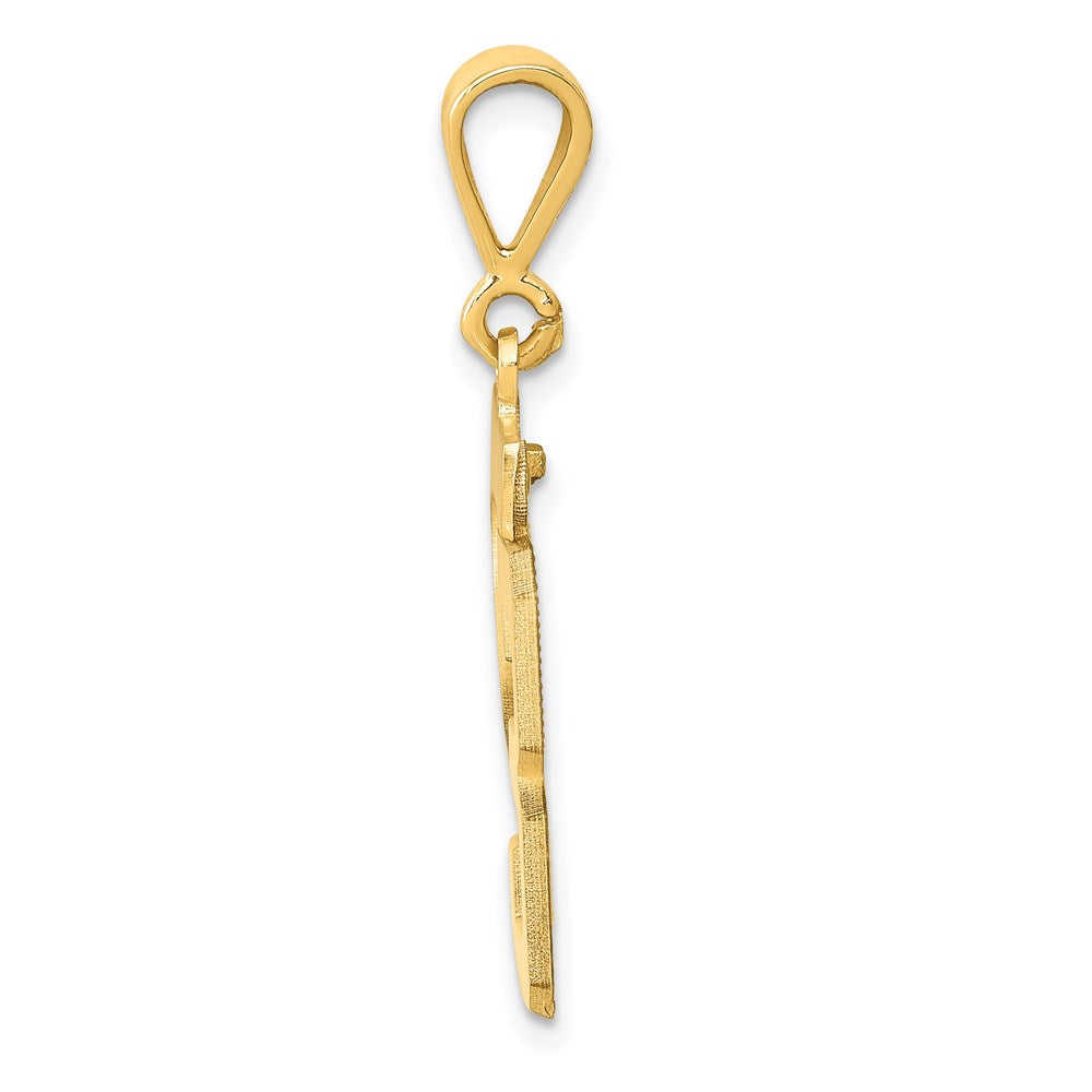 14k Yellow Gold Medium Polished Number 23 Charm
