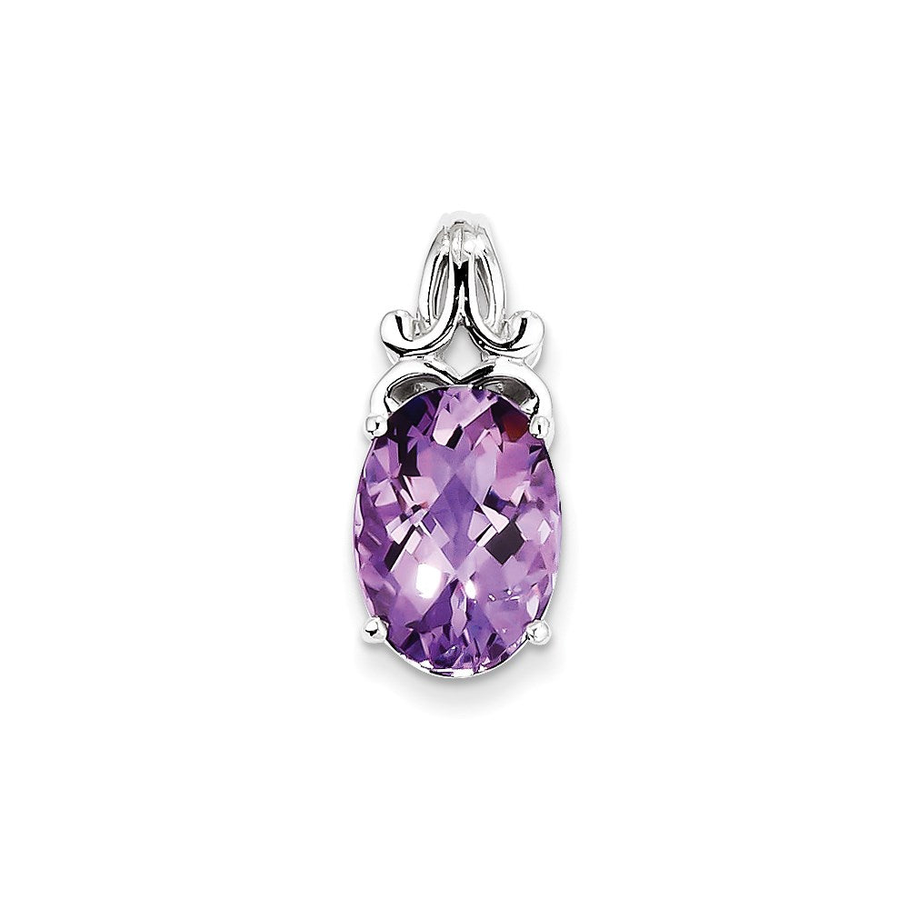 Sterling Silver Amethyst Pendant