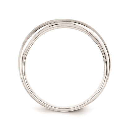Sterling Silver Diamond Men's Ring