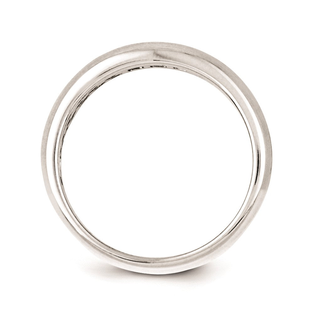 Sterling Silver Diamond Men's Ring