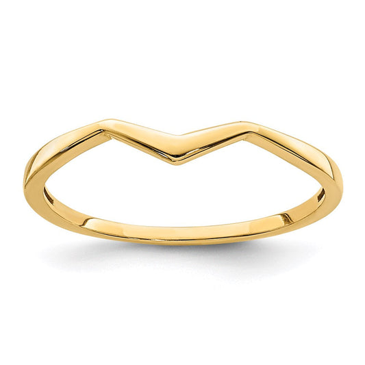 14k yellow gold ring r673