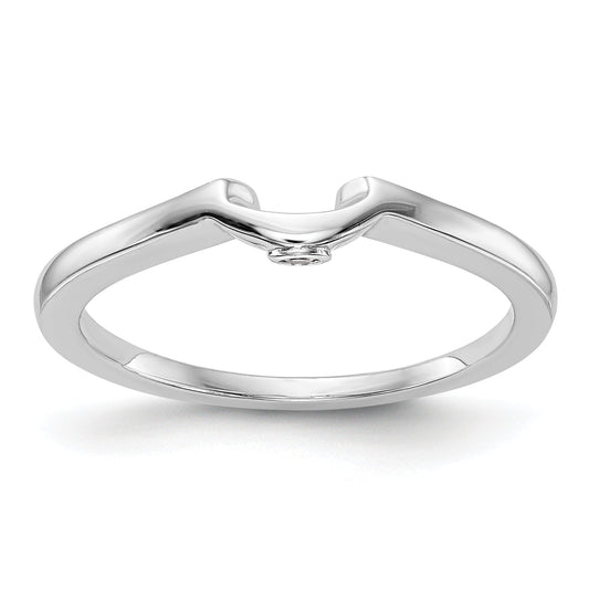 1.00ct. CZ Solid Real 14k White Gold Wedding Wedding Band Ring