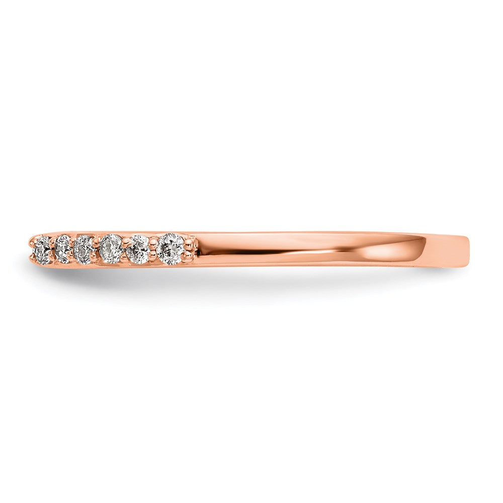 10k rose gold real diamond set of 2 wedding bands rm2075b 025 0raa