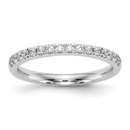 0.05ct. CZ Solid Real 14k White Gold Wedding Wedding Band Ring
