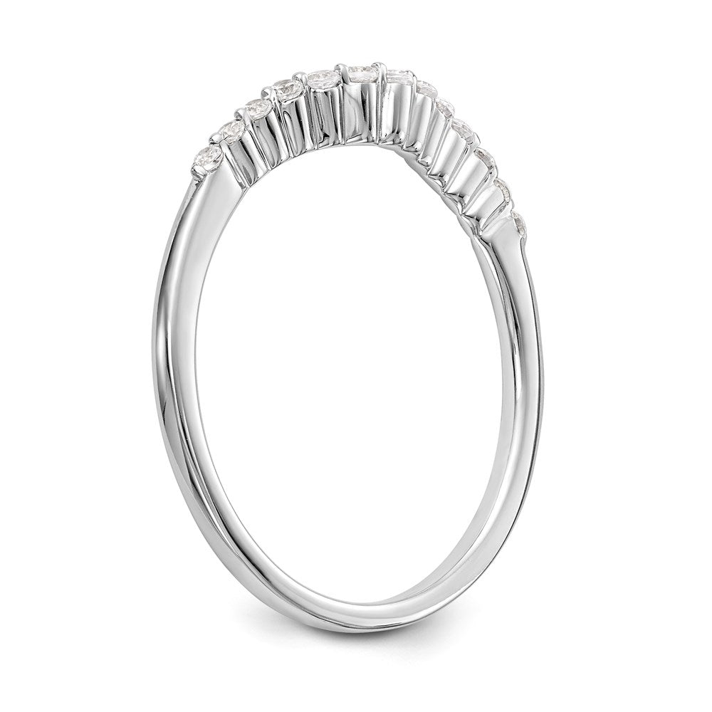 1 1/6 Ct. Natural Diamond Bridal Engagement Ring Set in 14K White Gold