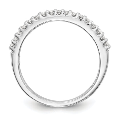 0.20ct. CZ Solid Real 14k White Gold Wedding Wedding Band Ring