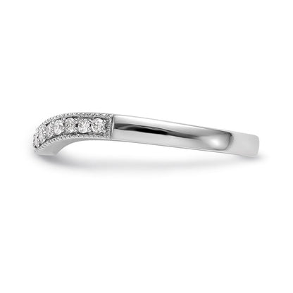 14k white gold real diamond wedding band rm2151b 015 waa