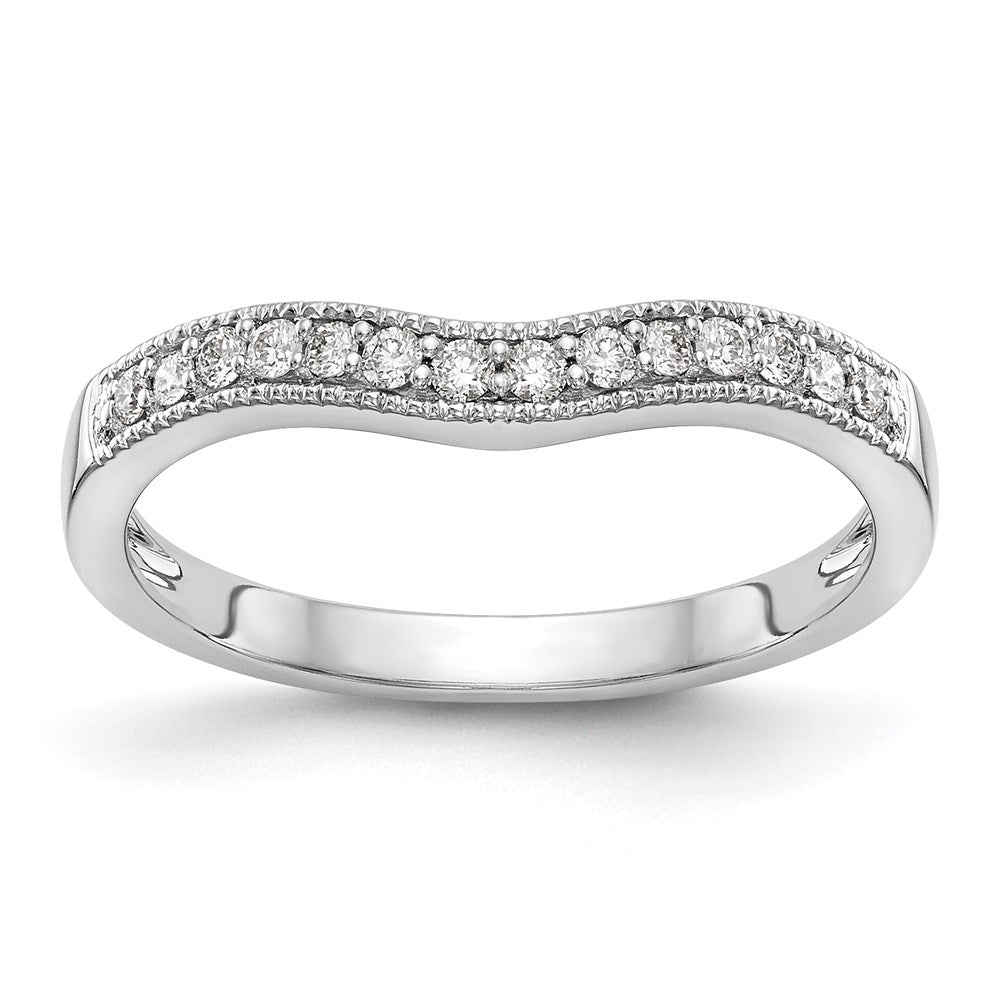 14k white gold real diamond wedding band rm2151b 015 waa