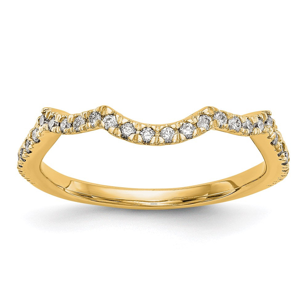 14k yellow gold real diamond wedding band rm2167b 023 yaa