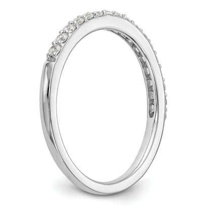0.25ct. CZ Solid Real 14K White Gold Wedding Wedding Band Ring