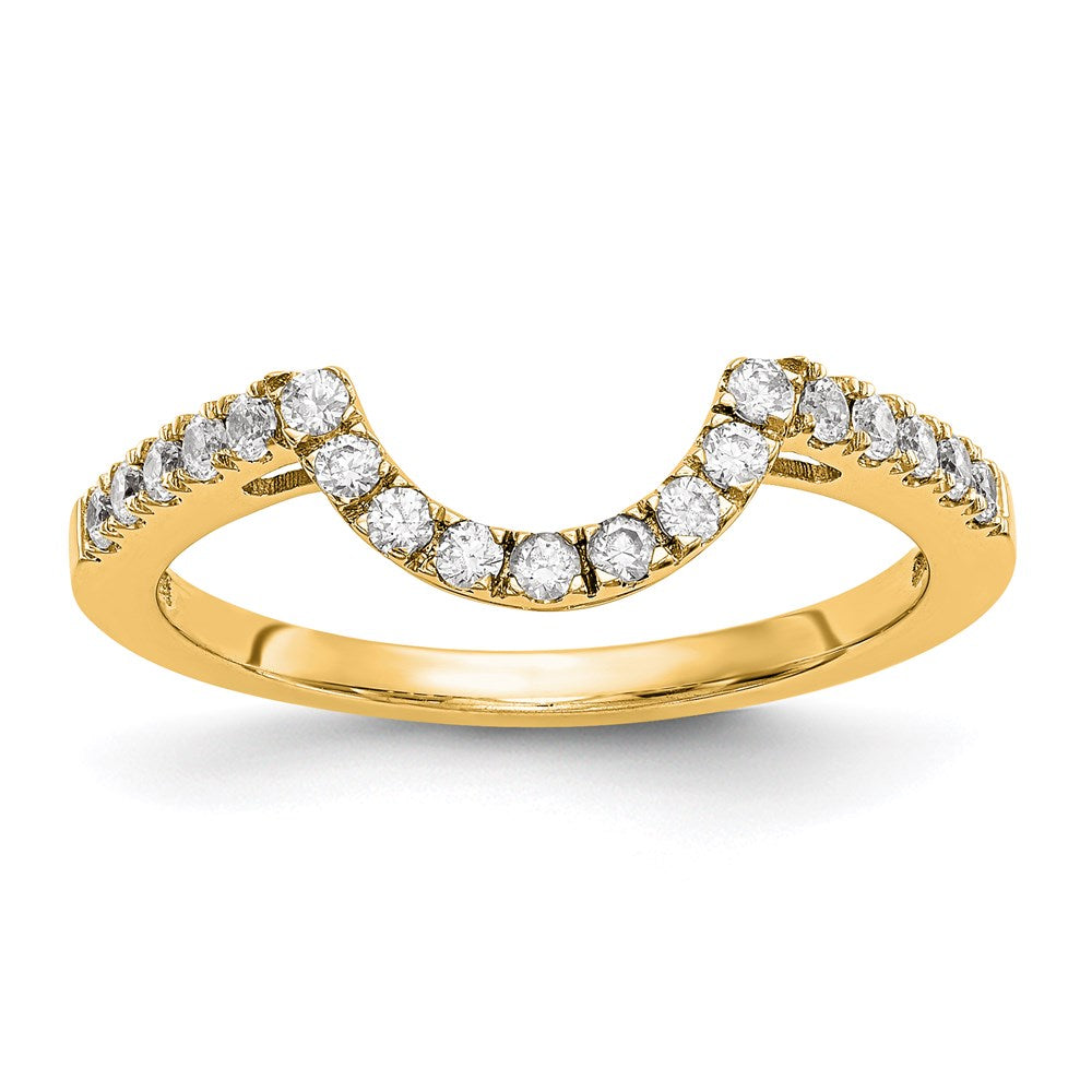 14k yellow gold real diamond wedding band rm2331b 029 yaa