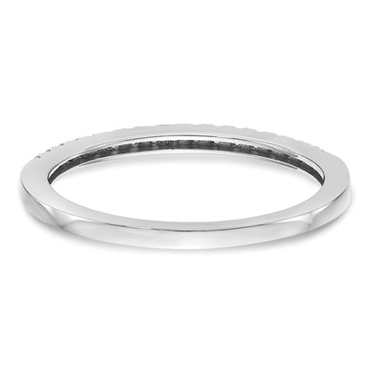 0.23ct. CZ Solid Real 14K White Gold Wedding Wedding Band Ring