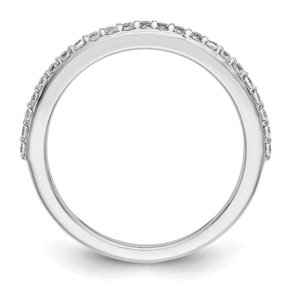 0.25ct. CZ Solid Real 14K White Gold Wedding Wedding Band Ring