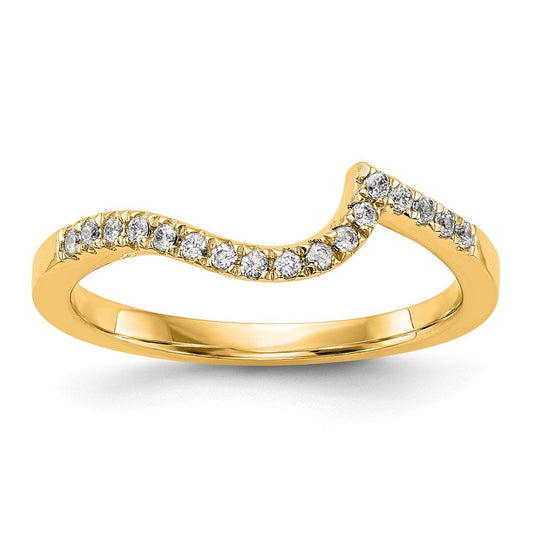 14k yellow gold real diamond contoured wedding band rm2406b 018 yaa