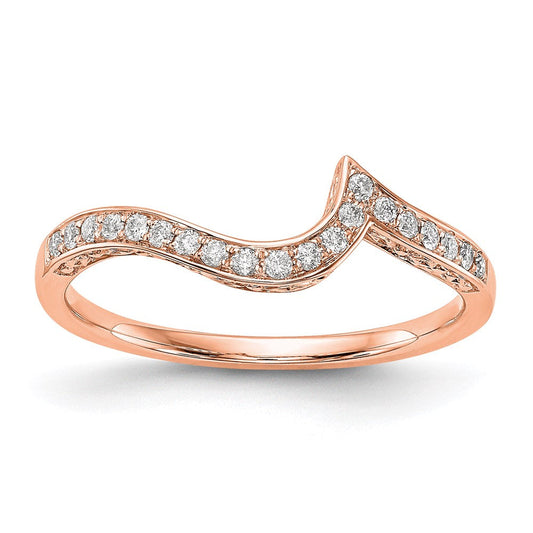 14k rose gold real diamond wedding band rm2443b 016 raa