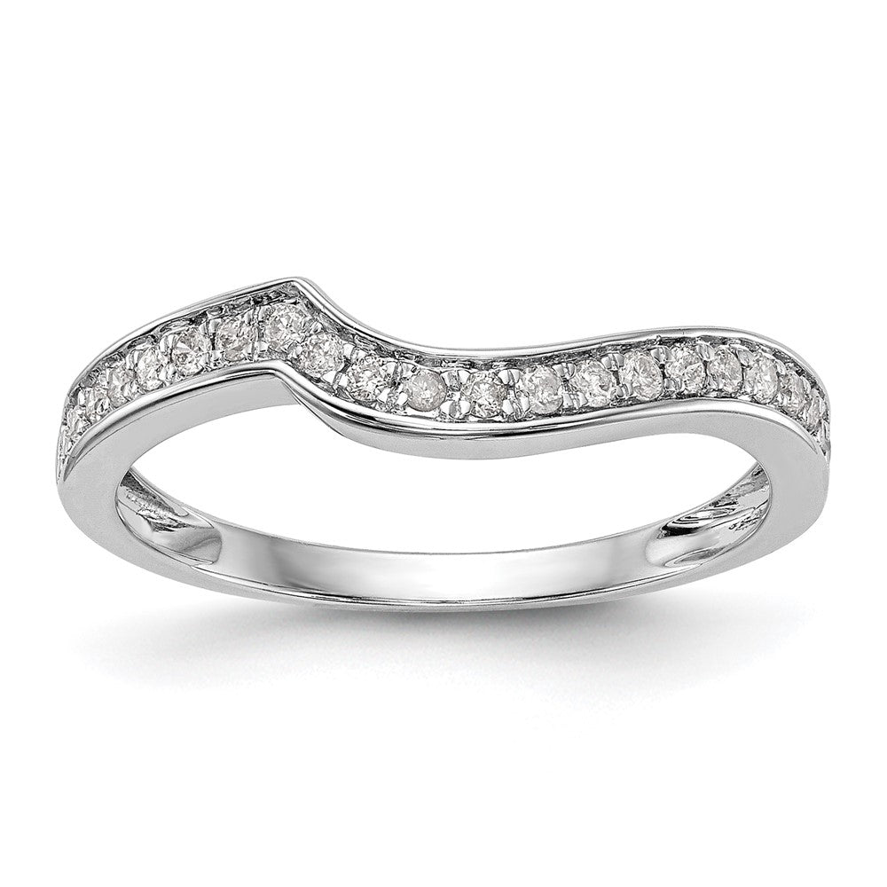 14k white gold real diamond wedding band rm2471b 022 waa