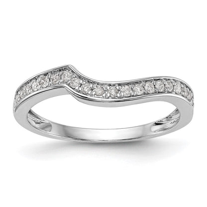 14k white gold real diamond wedding band rm2471b 022 waa