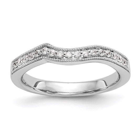 14k white gold real diamond contoured wedding band rm2495b 017 waa