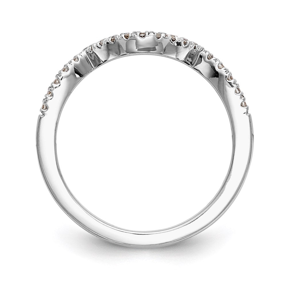 14k white gold real diamond wedding band rm2514b 018 waa