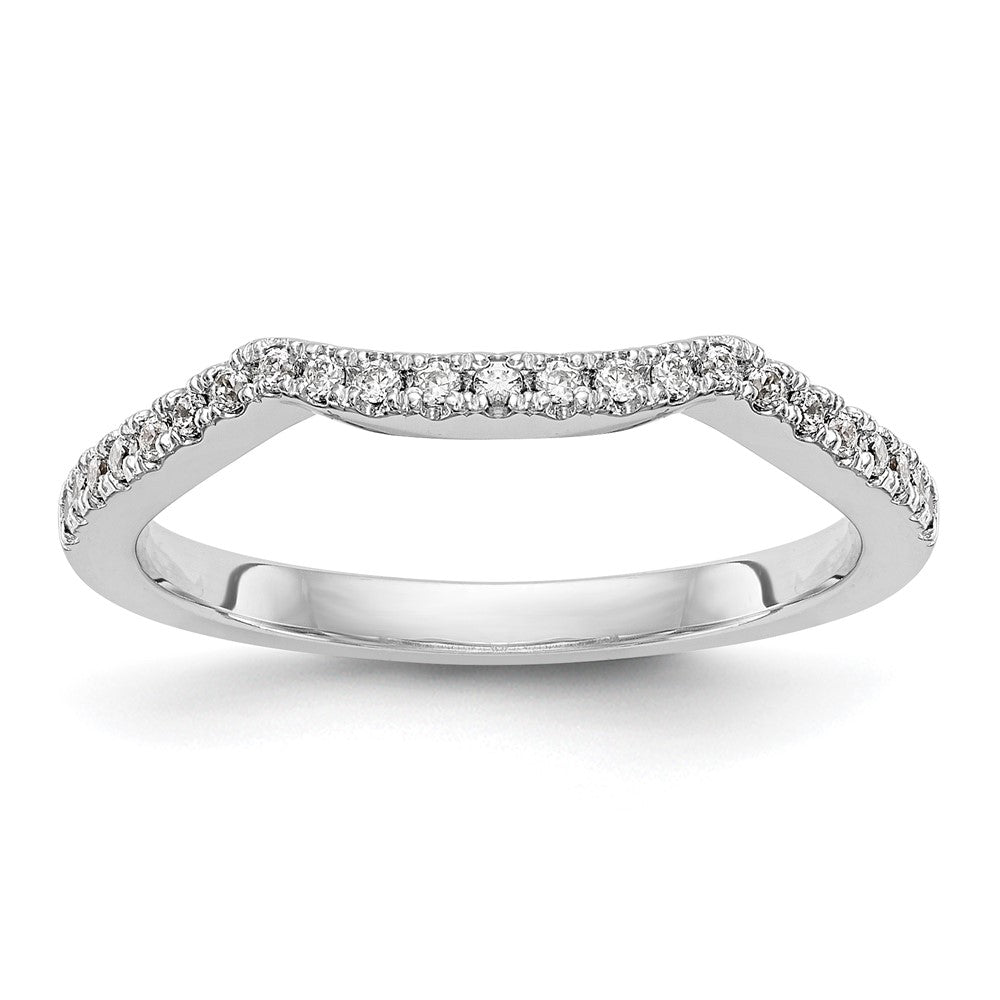 14k white gold real diamond wedding band rm2515b 023 waa