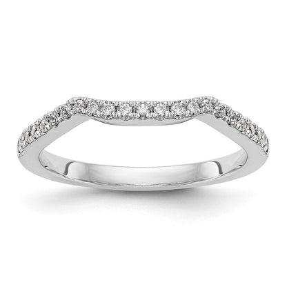 14k white gold real diamond wedding band rm2515b 023 waa