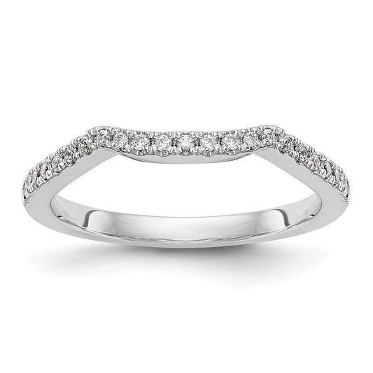 14k white gold real diamond wedding band rm2515b 023 waa