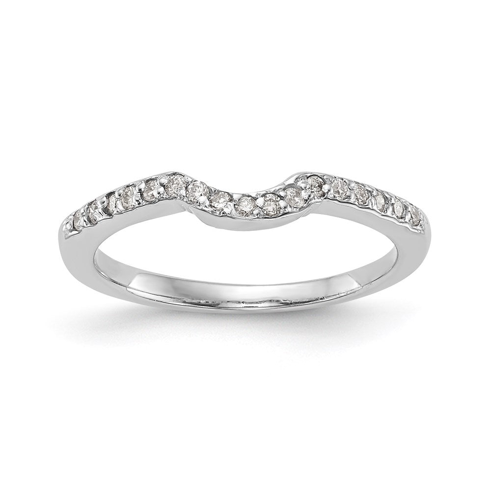 14k white gold real diamond wedding band rm2607b 015 waa
