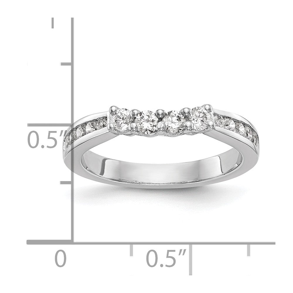 14k white gold real diamond wedding band rm2654b 038 wvs