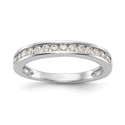 14k white gold real diamond wedding band rm2669b 038 waa
