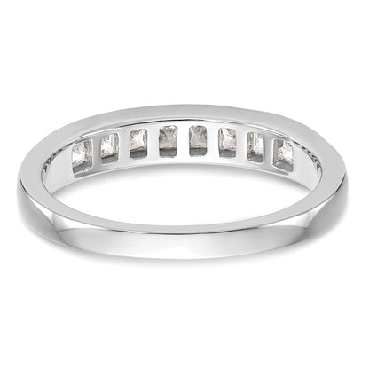 0.56ct. CZ Solid Real 14k White Gold Wedding Wedding Band Ring