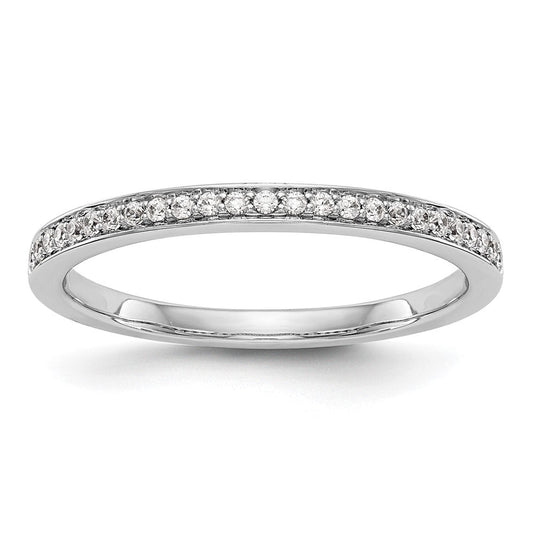10k white gold real diamond wedding band rm2710b 013 0waa