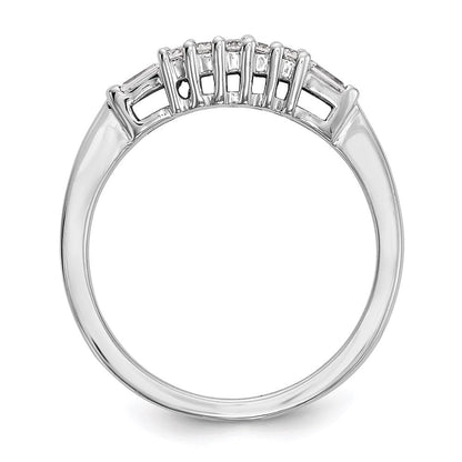 14k white gold real diamond wedding band rm2743b 018 waa