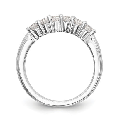 0.30ct. CZ Solid Real 14k White Gold Wedding Wedding Band Ring