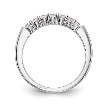 14k white gold real diamond wedding band rm2754b 107 waa