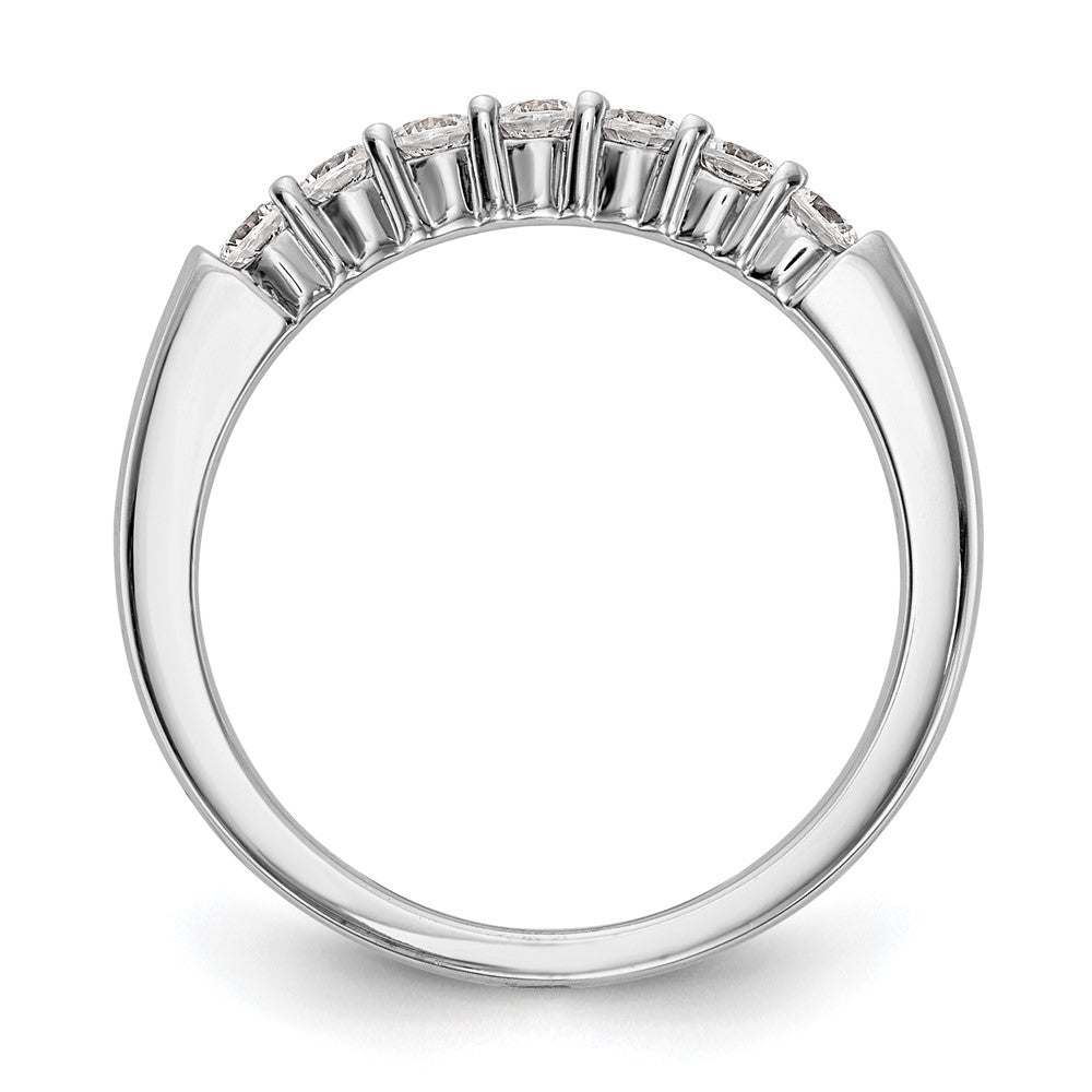 1.07ct. CZ Solid Real 14k White Gold Wedding Wedding Band Ring