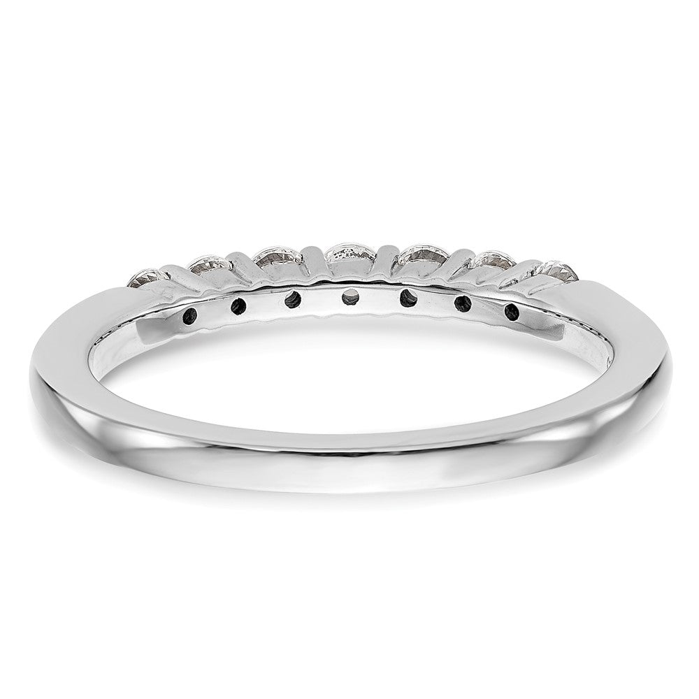 1.07ct. CZ Solid Real 14k White Gold Wedding Wedding Band Ring