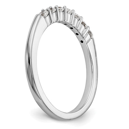1.07ct. CZ Solid Real 14k White Gold Wedding Wedding Band Ring