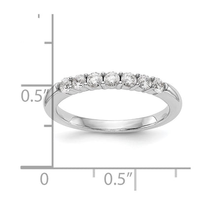 1.07ct. CZ Solid Real 14k White Gold Wedding Wedding Band Ring