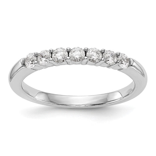 14k white gold real diamond wedding band rm2754b 107 waa